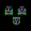 Bundle warthog logo sport design