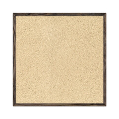 Square simple wooden frame material