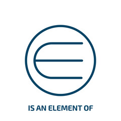 Poster - is an element of icon from education collection. Thin linear is an element of, business, simple outline icon isolated on white background. Line vector is an element of sign, symbol for web and mobile