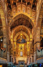 The Mosaics Of The Cathedral Of Monreale, Sicily