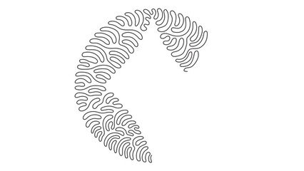Poster - animated self drawing of single continuous line draw rhombus icon. rhombus logo icon for your web si