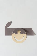 Canvas Print - sick smiley