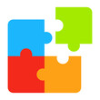 Jigsaw puzzles icon.