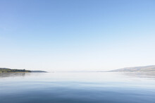 Peaceful Calm Water On The Firth Of Clyde Scotland