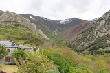 Fototapeta Góry - Peñalba de Santiago, León, Castilla y León, Spain. Typical village in the mountains in Spain