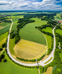 Poster - old country road in austria