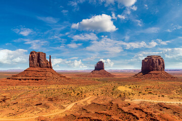 Canvas Print - Monument Valley, Arizona, USA