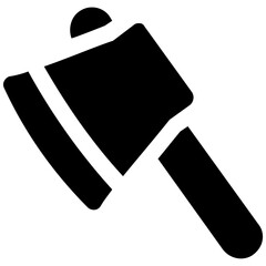 Sticker - Axe Vector Icon