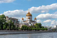Cathedral Of Christ The Saviour In Moscow, Russia