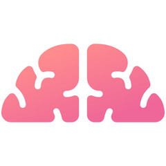 Wall Mural - knowledge brain icon