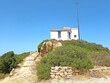old lighthouse of Capo Comino Sardinia

