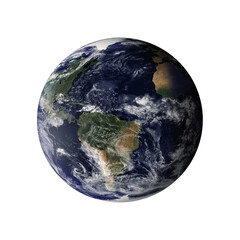 Wall Mural - earth planet isolated texture