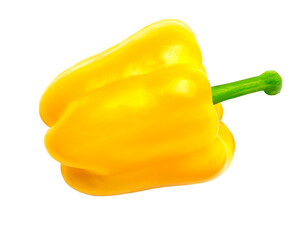 Wall Mural - yellow pepper isolated