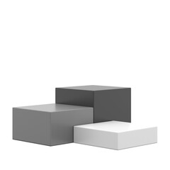 Wall Mural - display stand. product display. 3d element.