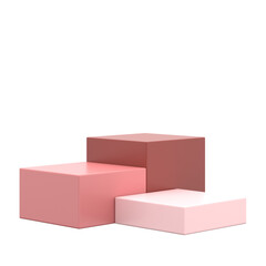 Wall Mural - display stand. product display. 3d element.