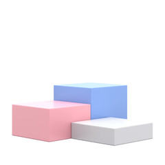 Wall Mural - display stand. product display. 3d element.