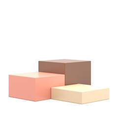 Wall Mural - display stand. product display. 3d element.
