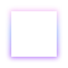 Wall Mural - neon shadow square background
