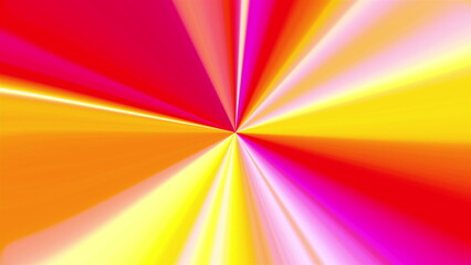 Poster - Gradient lines. Computer generated 3d render