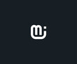 im, mi Letter Business Logo Design Alphabet Icon Vector Symbol