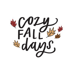 Wall Mural - Cozy Fall Days