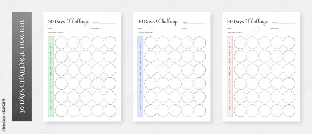 30-day-challenge-tracker-template-30-day-habit-tracker-template-printable-challenge-tracker-printable-habit-planner-design-minimalist-planner-template-set-stock-vector-adobe-stock for 30 Day Tracker Printable Free 30 Day Challenge Tracker Template. 30 Day Habit Tracker Template. Printable Challenge Tracker. Printable Habit Planner Design. Minimalist planner template set. Stock Vector | Adobe Stock for 30 Day Tracker Printable Free
