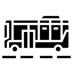 Sticker - bus icon