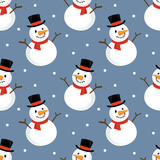 Fototapeta Dinusie - cute christmas items seamless pattern design for wrapping paper