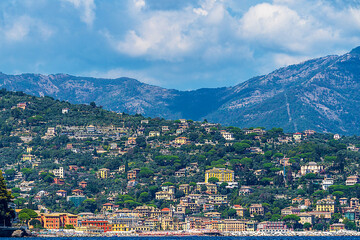 Wall Mural - Blick auf Santa Margherita Ligure