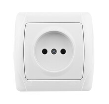 Wall Socket  Isolated On White