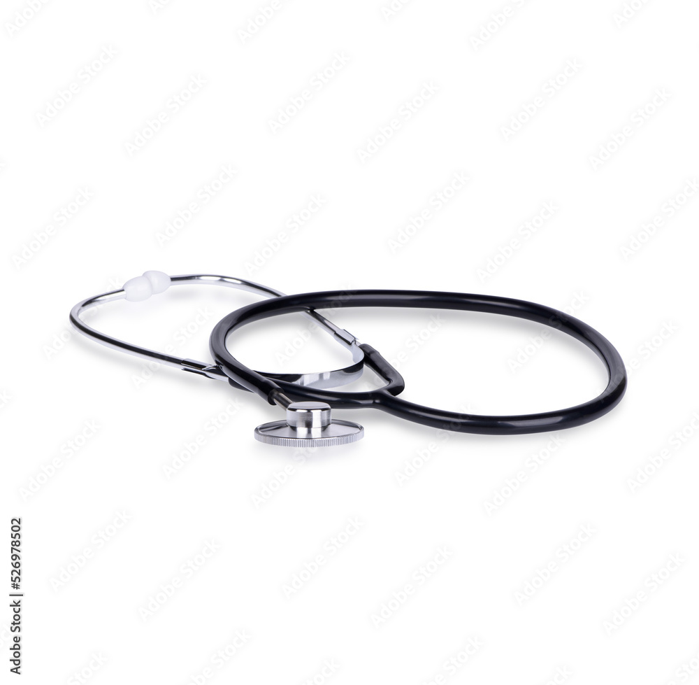 Stethoscope isolation on transparent background. (.PNG)
