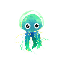 Green Jellyfish 