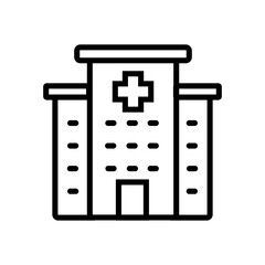 Poster - hospital icon design. medical symbols for health illustrations 