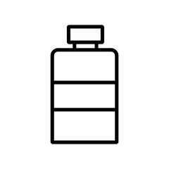 Poster - medicine bottle icon design. medical symbols for health illustrations 