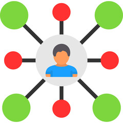 Sticker - Network Icon