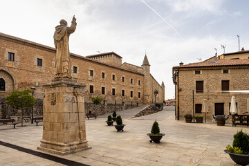 Wall Mural - Museum of Santo Domingo de Guzman in the medieval village of Caleruega, Burgos, Castilla y Leon, Spain.