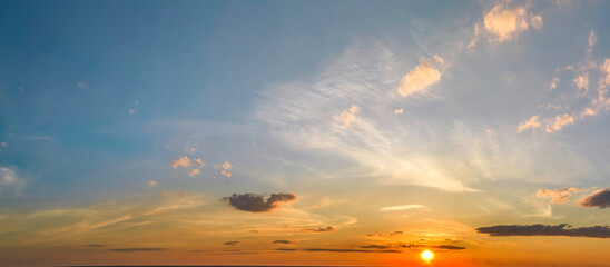 Wall Mural - sunset sky backgrounds