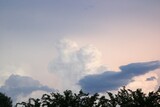 Fototapeta Na ścianę - Faces on the clouds