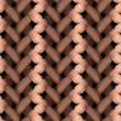 Seamless pattern of interlocked human hands grasping wrists. Based on 3d rendering
