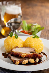 Wall Mural - bavarian roasted pork