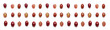 Many ripe grapes on white background. Pattern for design