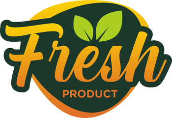 Sticker - 100 percent fresh label stamp badge png