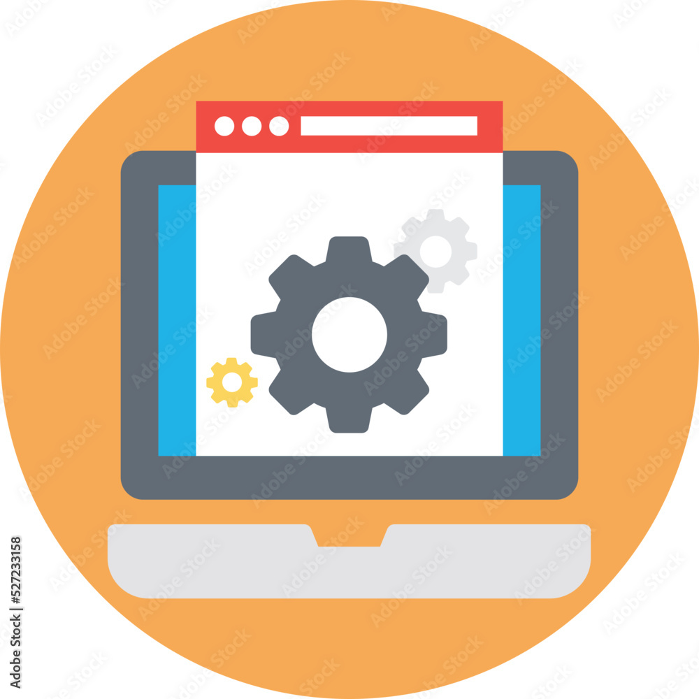 Web Development Vector Icon