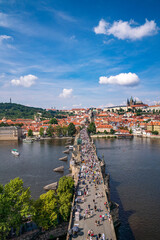 Wall Mural - Prague-Carl Bridge, Czech Republic