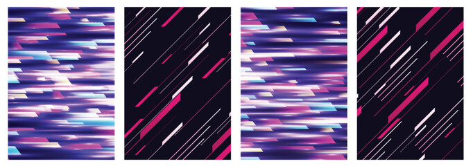 Wall Mural - speed light on technology background,hi-tech digital and internet concept design. vector illustratio