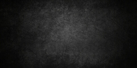 Black texture chalk board and black board background. stone concrete texture grunge backdrop background anthracite panorama. Panorama dark grey black slate background or texture.