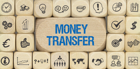 Canvas Print - Money Transfer