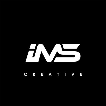 IMS Letter Initial Logo Design Template Vector Illustration