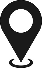 Poster - map pin icon. location pin place marker