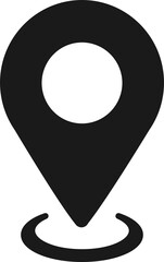 Poster - map pin icon. location pin place marker
